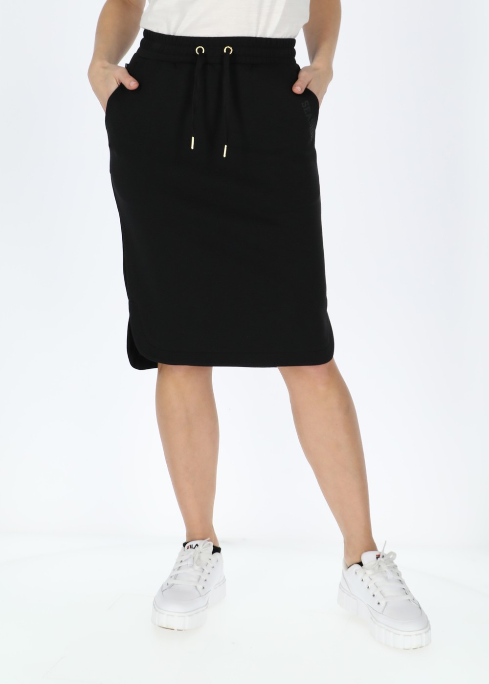 Houston Skirt W, Black, 44,  Kjolar