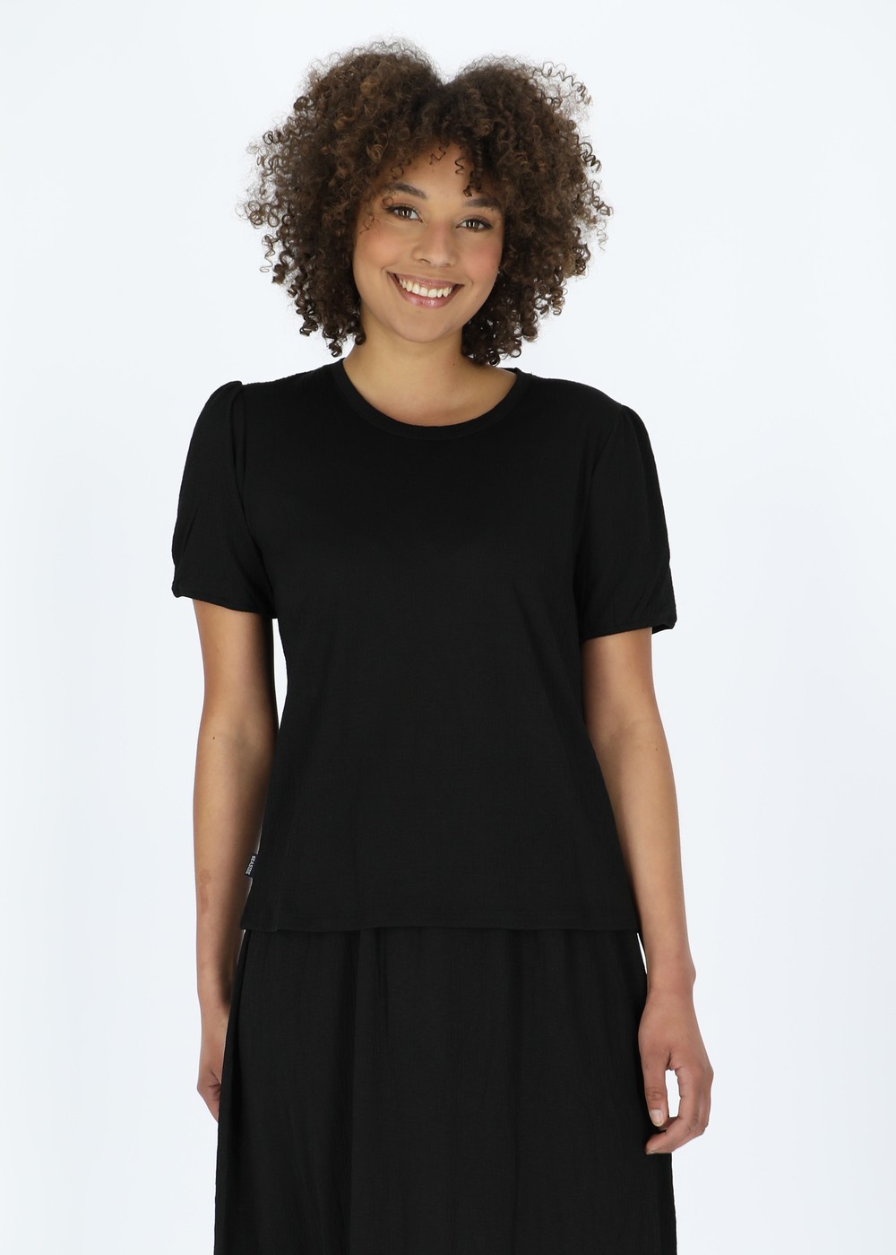 Maine Blouse W, Black, 46,  Toppar