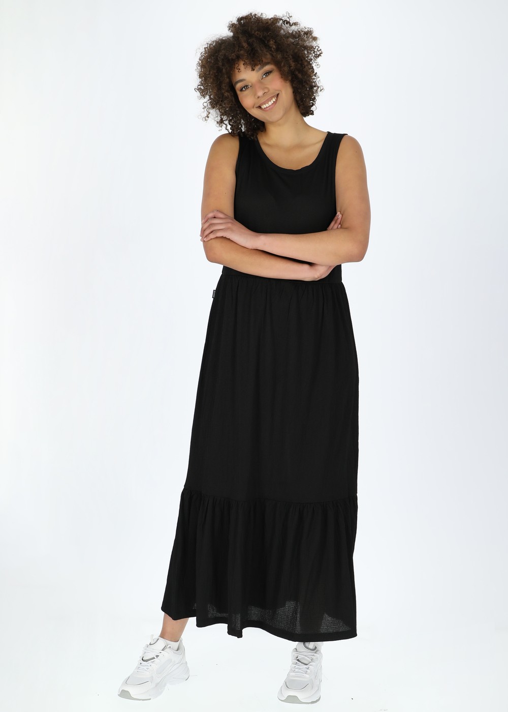 Maine Dress W, Black, 44,  Klänningar