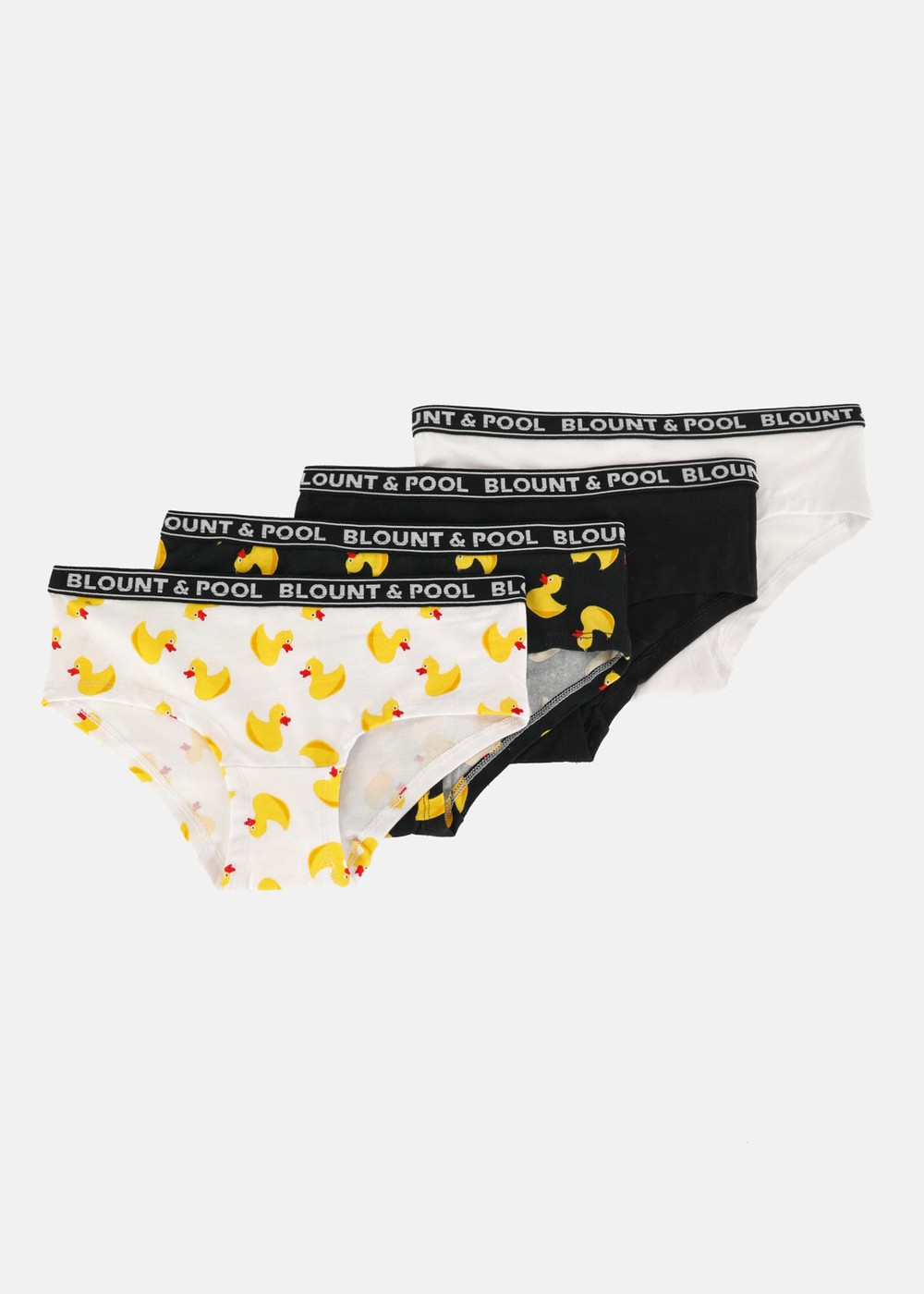 Tropical Hipster 4-Pack Jr, Black Yellow Duck/Black/White, 134-140,  Underkläder Tropical Hipster 4-Pack Jr, Black Yellow Duck/Black/White, 134-140,  Underkläder
