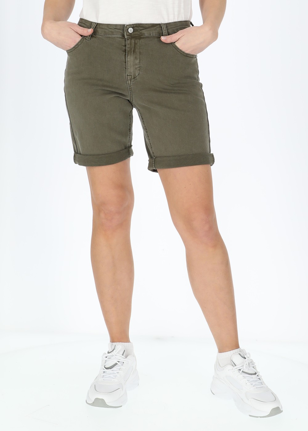 Oregon Twill Shorts W, Olive, 38,  Vardagsshorts Oregon Twill Shorts W, Olive, 38,  Vardagsshorts