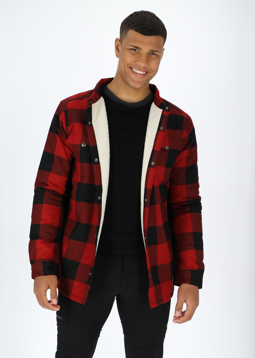 Forest Pile Shirt Ii, Red/Black, 2xl,  Långärmade Skjortor Forest Pile Shirt Ii, Red/Black, 2xl,  Långärmade Skjortor