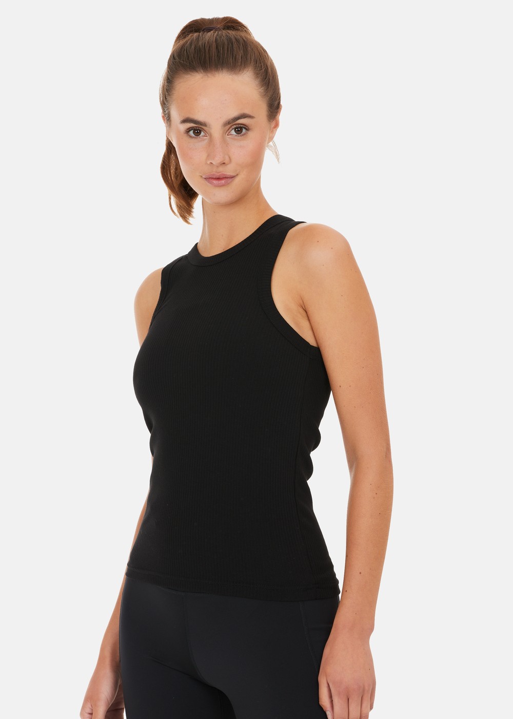 Lankae W Top, Black, 46,  Löpar-Linnen