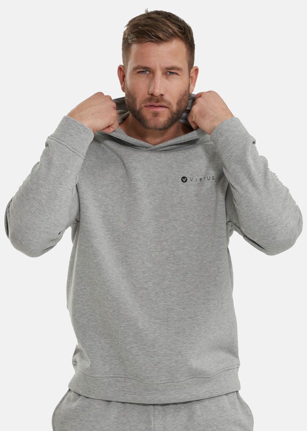 Kritow M Hoody, Light Grey Melange, Xl,  Hoodies