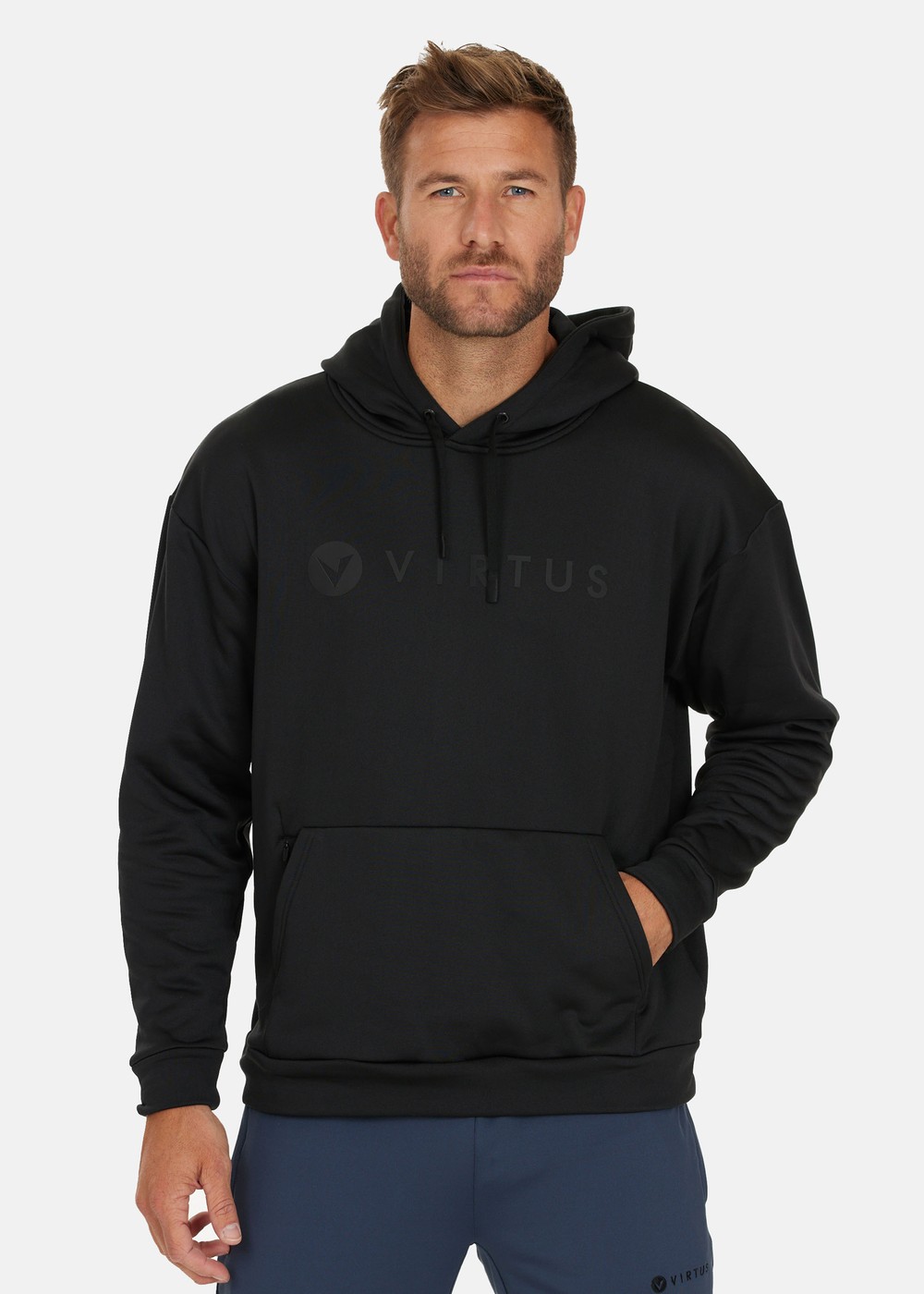 Duvall M Power Stretch Logo Ho, Black, L,  Hoodies