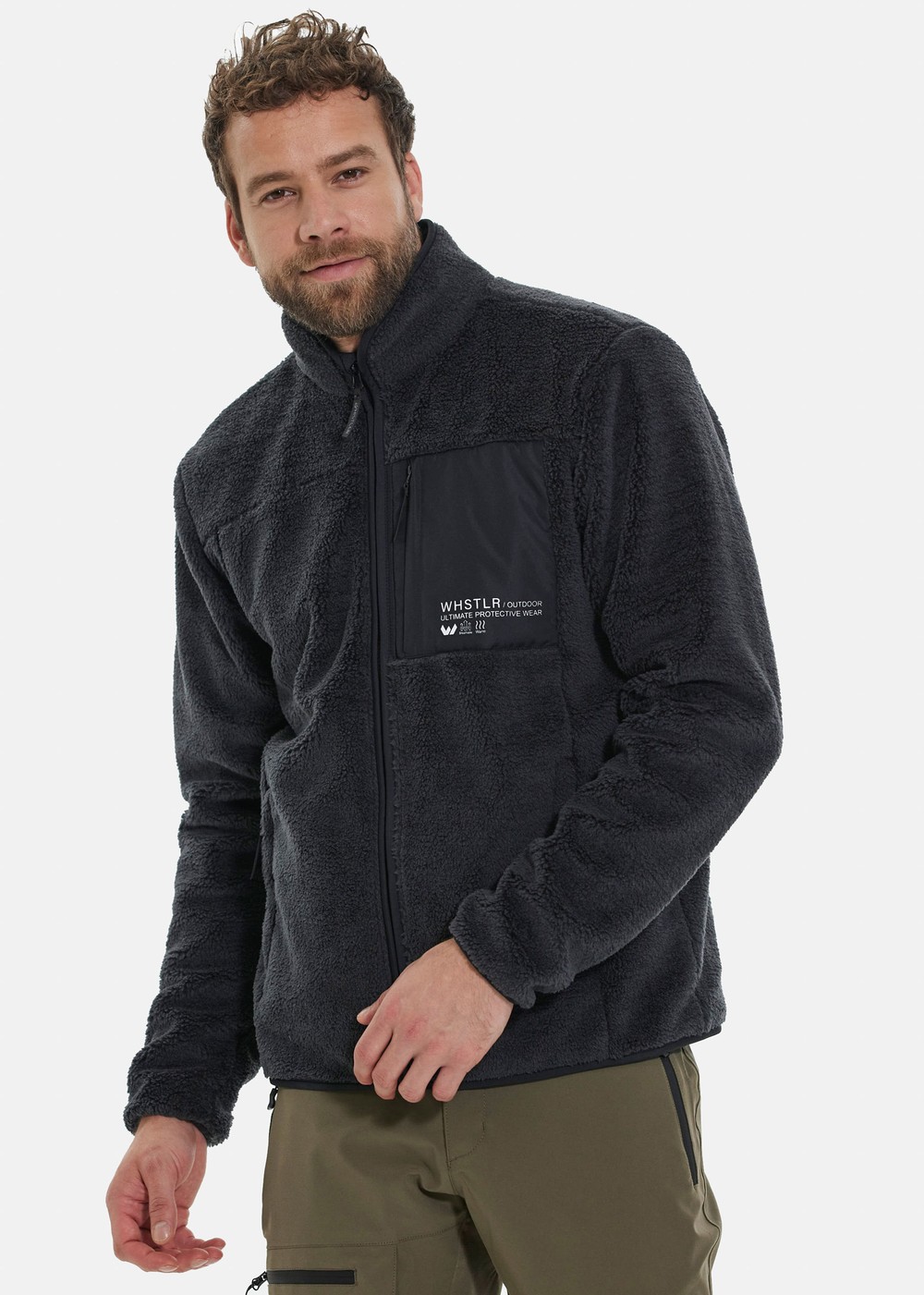 Sprocket M Teddy Fleece Jacket, Phantom, S,  Höstjackor