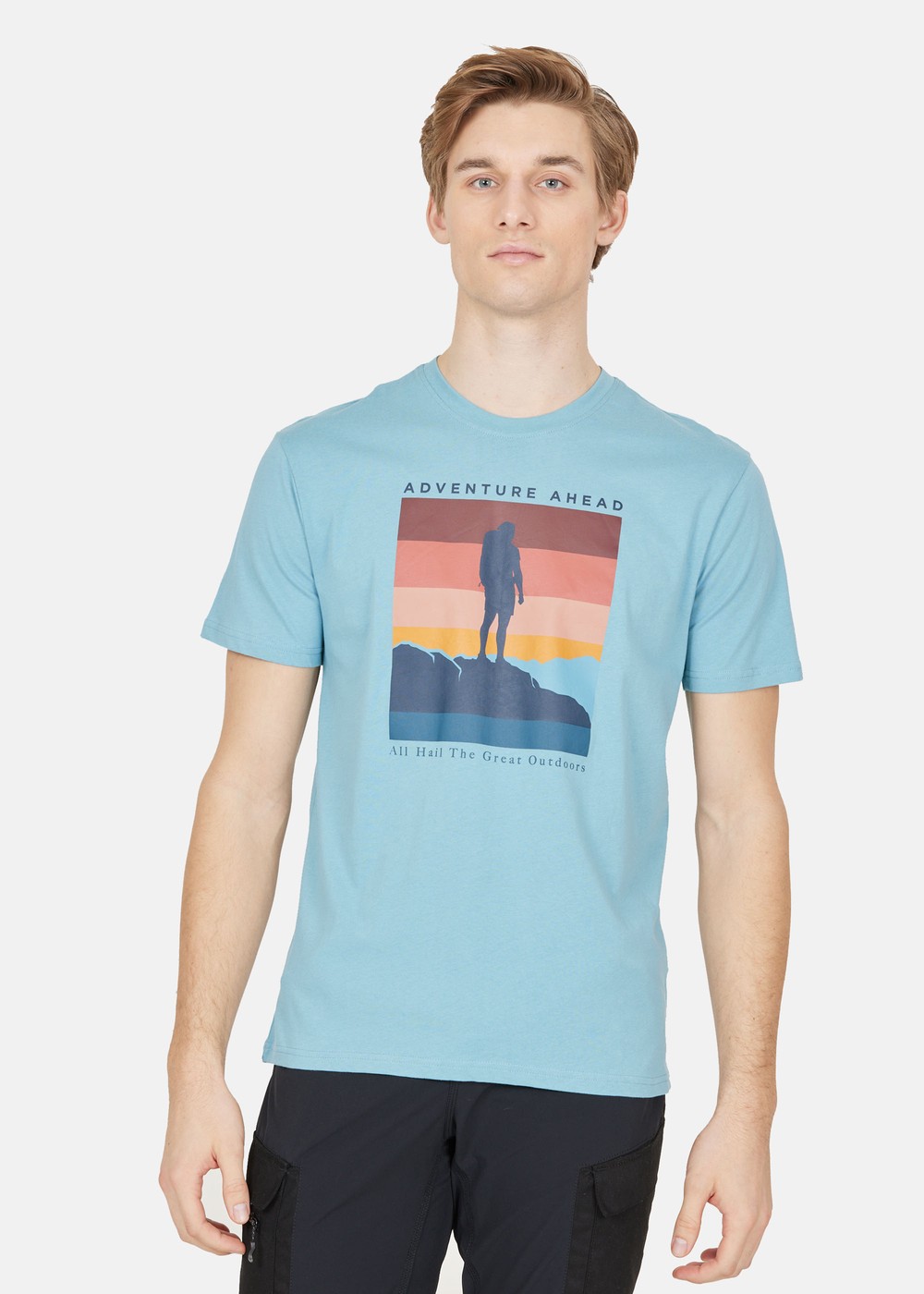 Vesper M O-Neck T-Shirt, Adriatic Blue, Xl,  T-Shirts