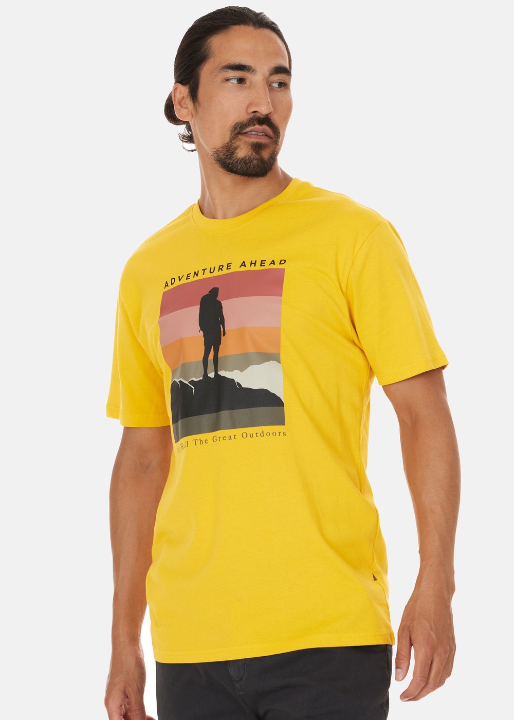 Vesper M O-Neck T-Shirt, Golden Rod, Xl,  T-Shirts