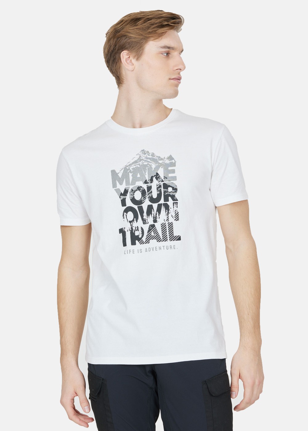 Hitch M Ss T-Shirt, White, Xl,  T-Shirts