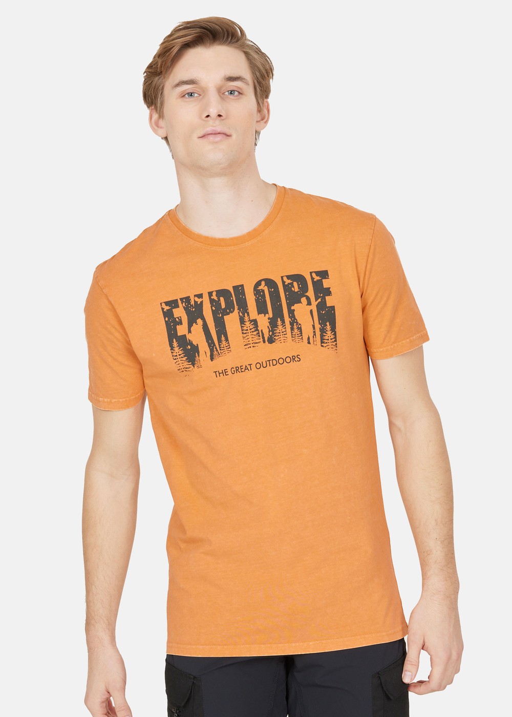 Explorer M Ss T-Shirt, Hawaiian Sunset, Xl,  T-Shirts