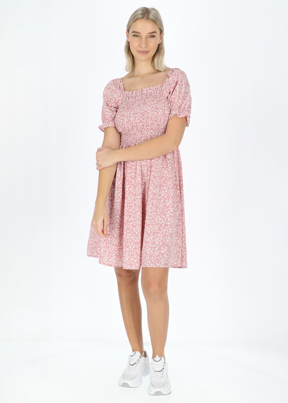 Miami Smock Dress W, Dusty Rose Flower, 42,  Bästsäljare Miami Smock Dress W, Dusty Rose Flower, 42,  Bästsäljare