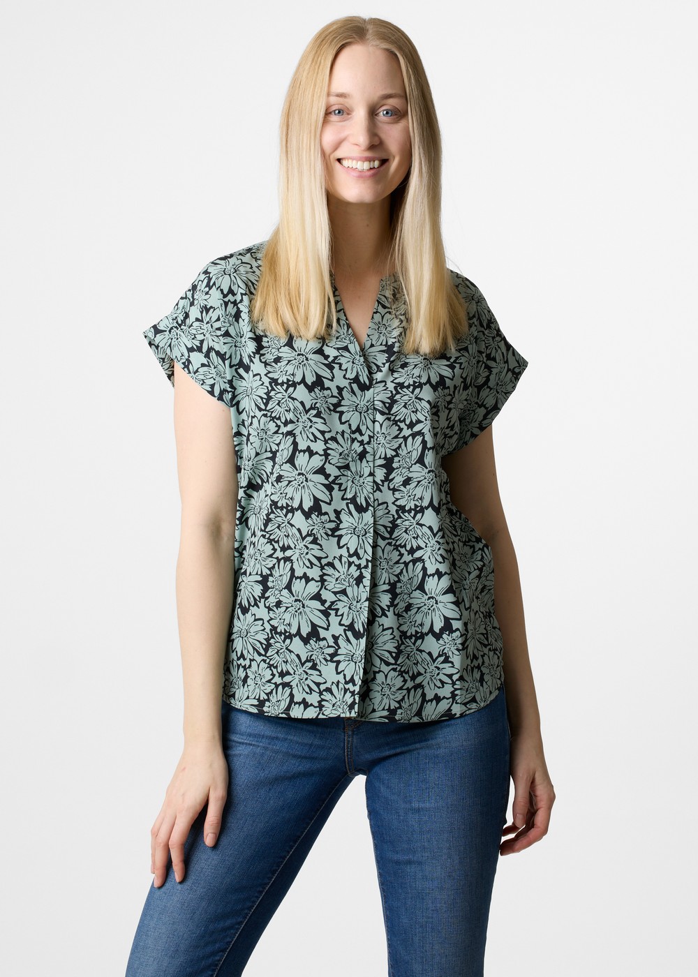 Sankt Claud Tunic Top W, Daisey Flower Green, 42,  Bästsäljare Sankt Claud Tunic Top W, Daisey Flower Green, 42,  Bästsäljare