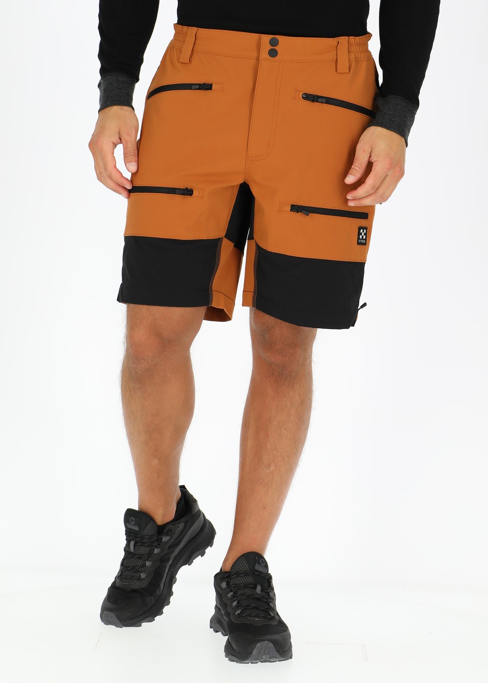 Colorado Stretch Shorts, Chestnut/Black, L,  Shorts Och Kjolar Colorado Stretch Shorts, Chestnut/Black, L,  Shorts Och Kjolar