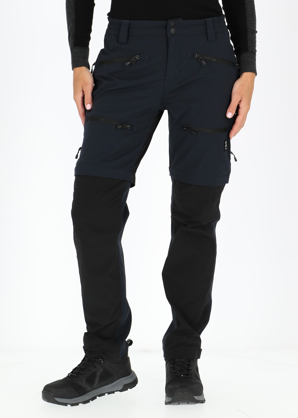 Colorado Stretch Zip-Off Pants W, Dk. Navy/Black, 44,  Vandringsbyxor Colorado Stretch Zip-Off Pants W, Dk. Navy/Black, 44,  Vandringsbyxor