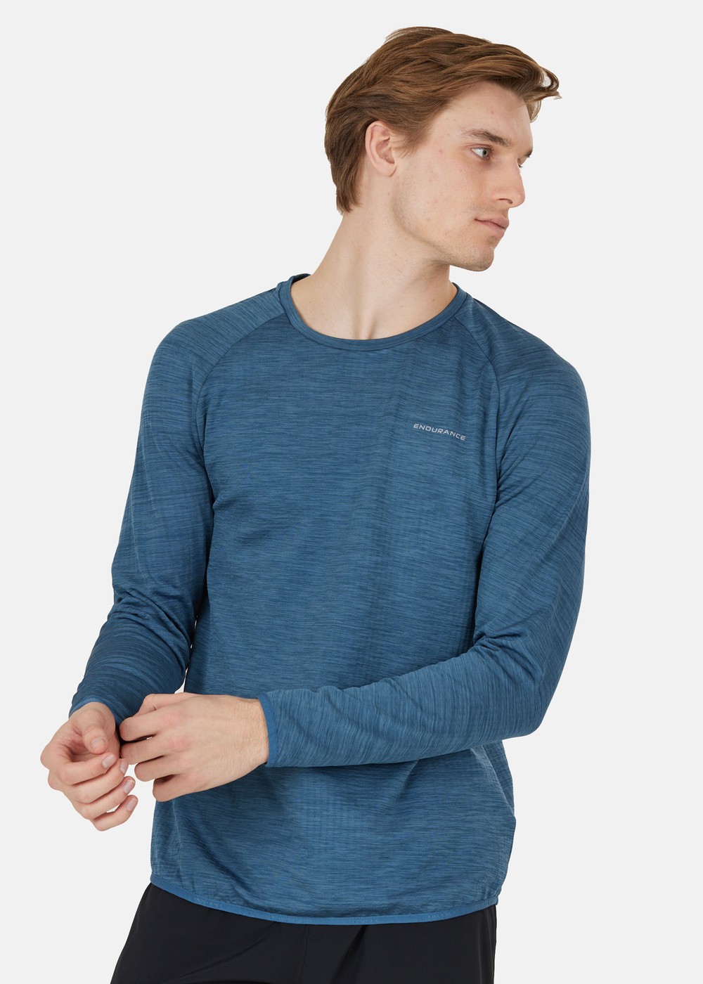 Avan M Waffle L/S Tee, Slate Blue, 3xl,  Sweatshirts