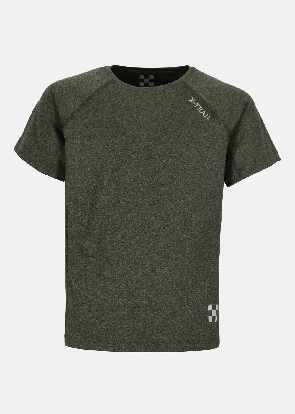 Training Tee Ii Jr, Olive Melange, 130,  Löpar-T-Shirts