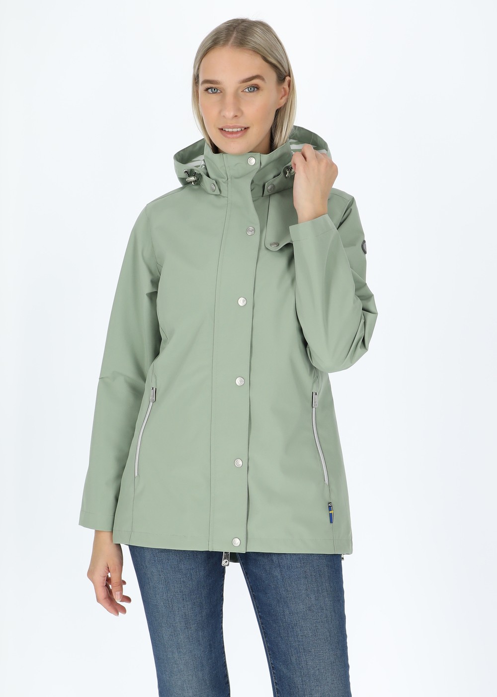 Vanessa Jacket, Salvia, 40,  Regnjackor