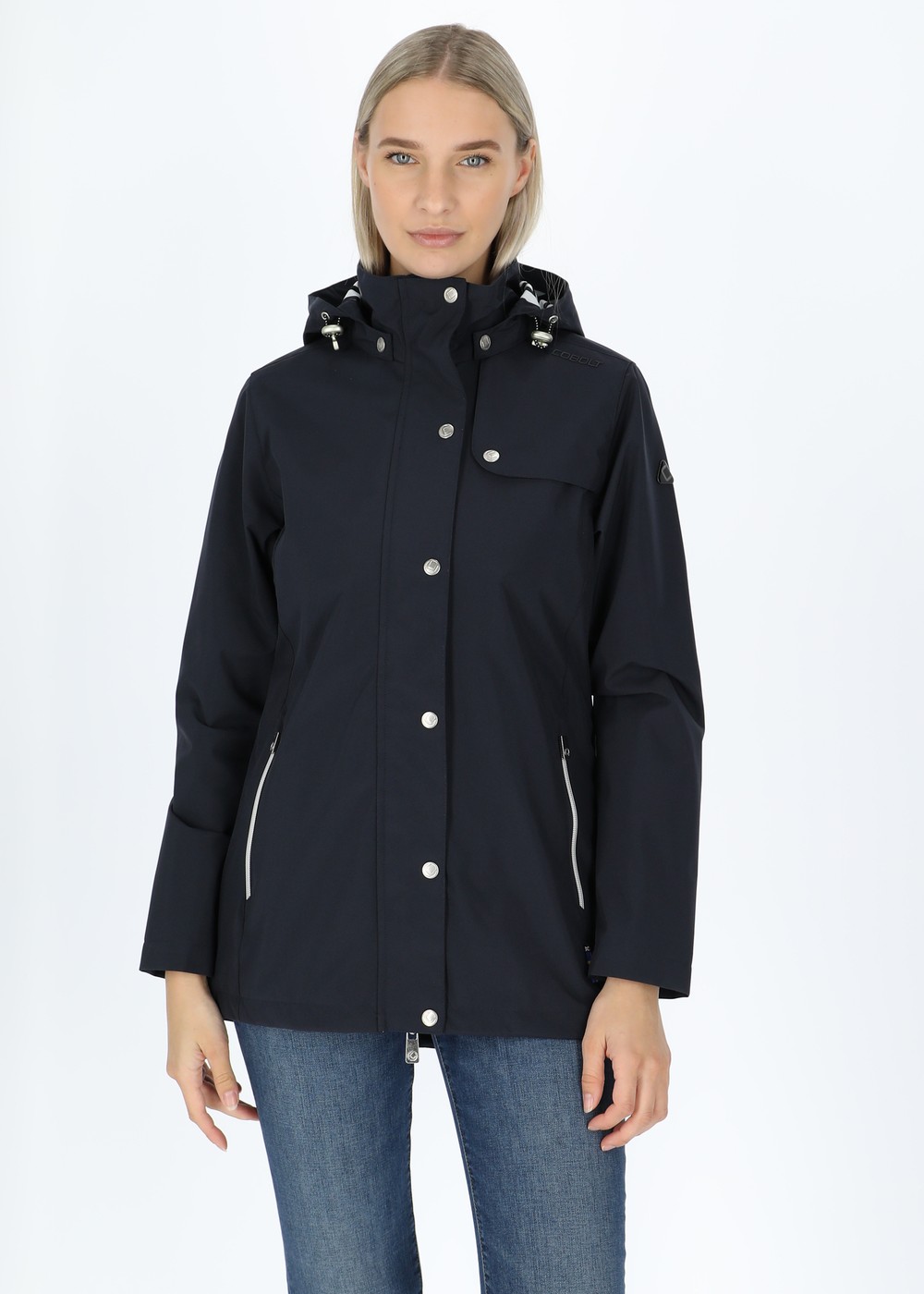 Vanessa Jacket, Navy, 46,  Regnjackor