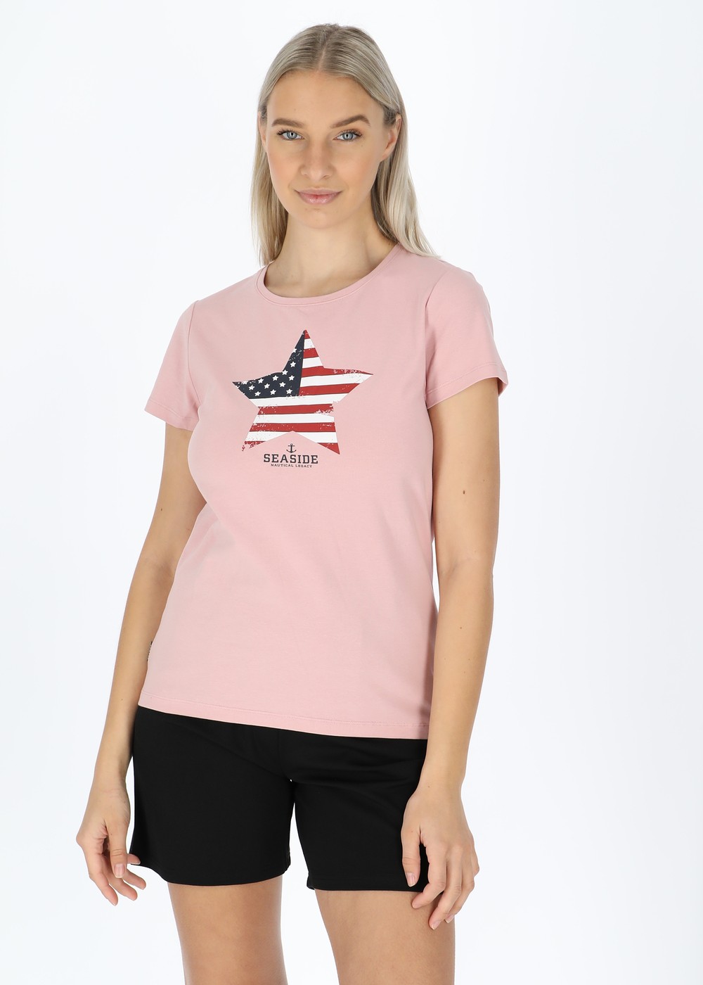 Hampton Tee W, Dusty Rose, 44,  T-Shirts