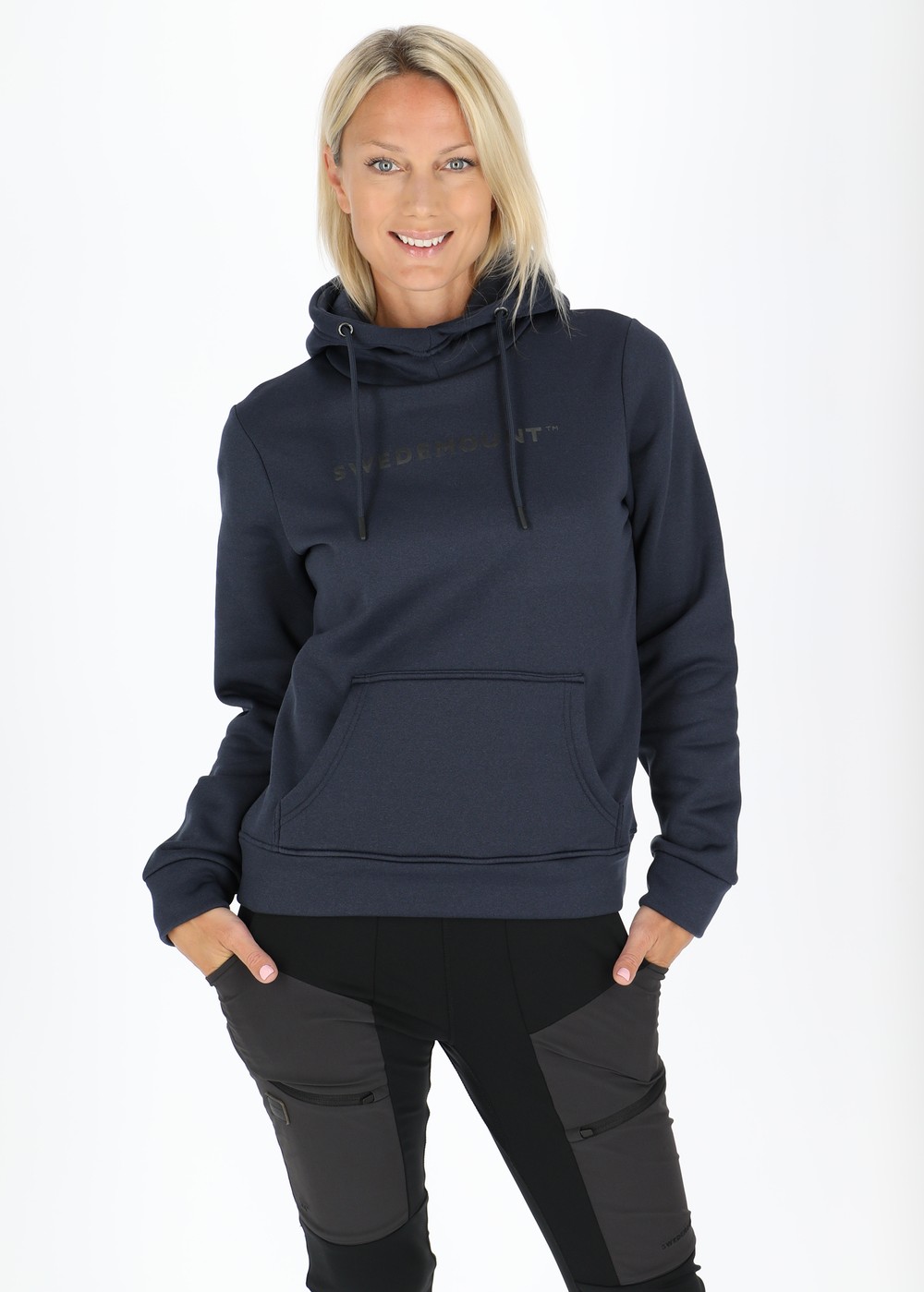 Trondheim Stretch Hood W, Dk. Navy Melange, 48,  Hoodies