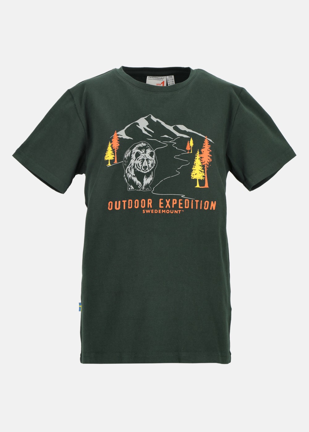 Forest Tee Jr, Green Bear, 130,  T-Shirts Forest Tee Jr, Green Bear, 130,  T-Shirts