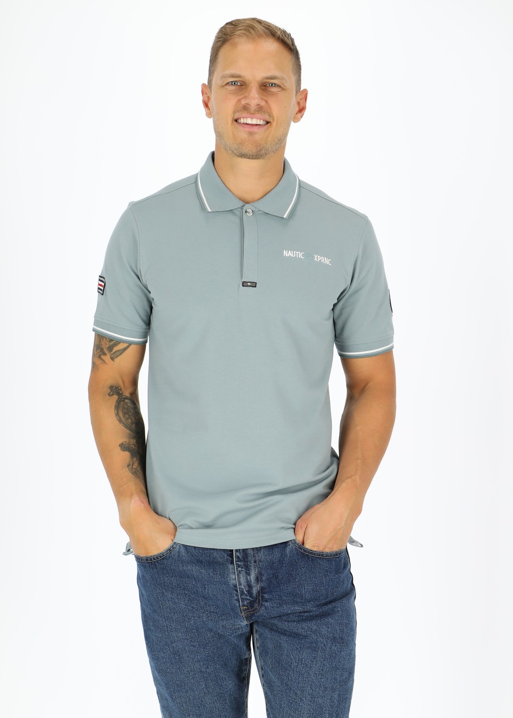 Marstrand Crew Piké, Sea Green, 2xl,  Piketröjor Marstrand Crew Piké, Sea Green, 2xl,  Piketröjor