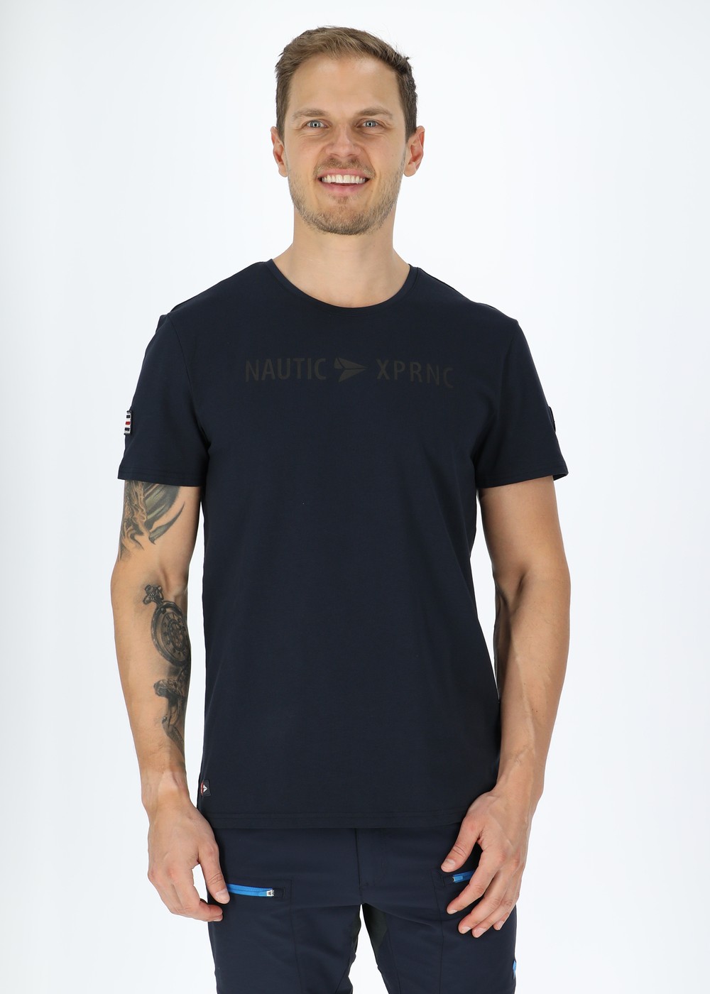 Marstrand Logo Tee, Dk. Navy, S,  T-Shirts