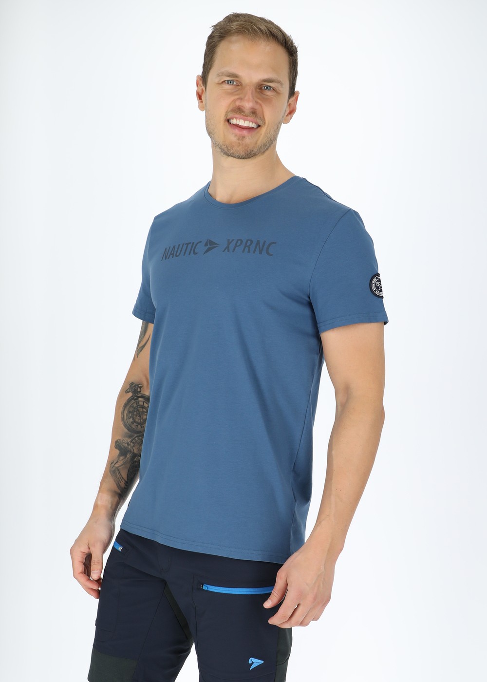Marstrand Logo Tee, Denim Blue, S,  T-Shirts Marstrand Logo Tee, Denim Blue, S,  T-Shirts