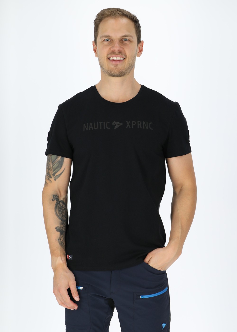 Marstrand Logo Tee, Black, S,  T-Shirts