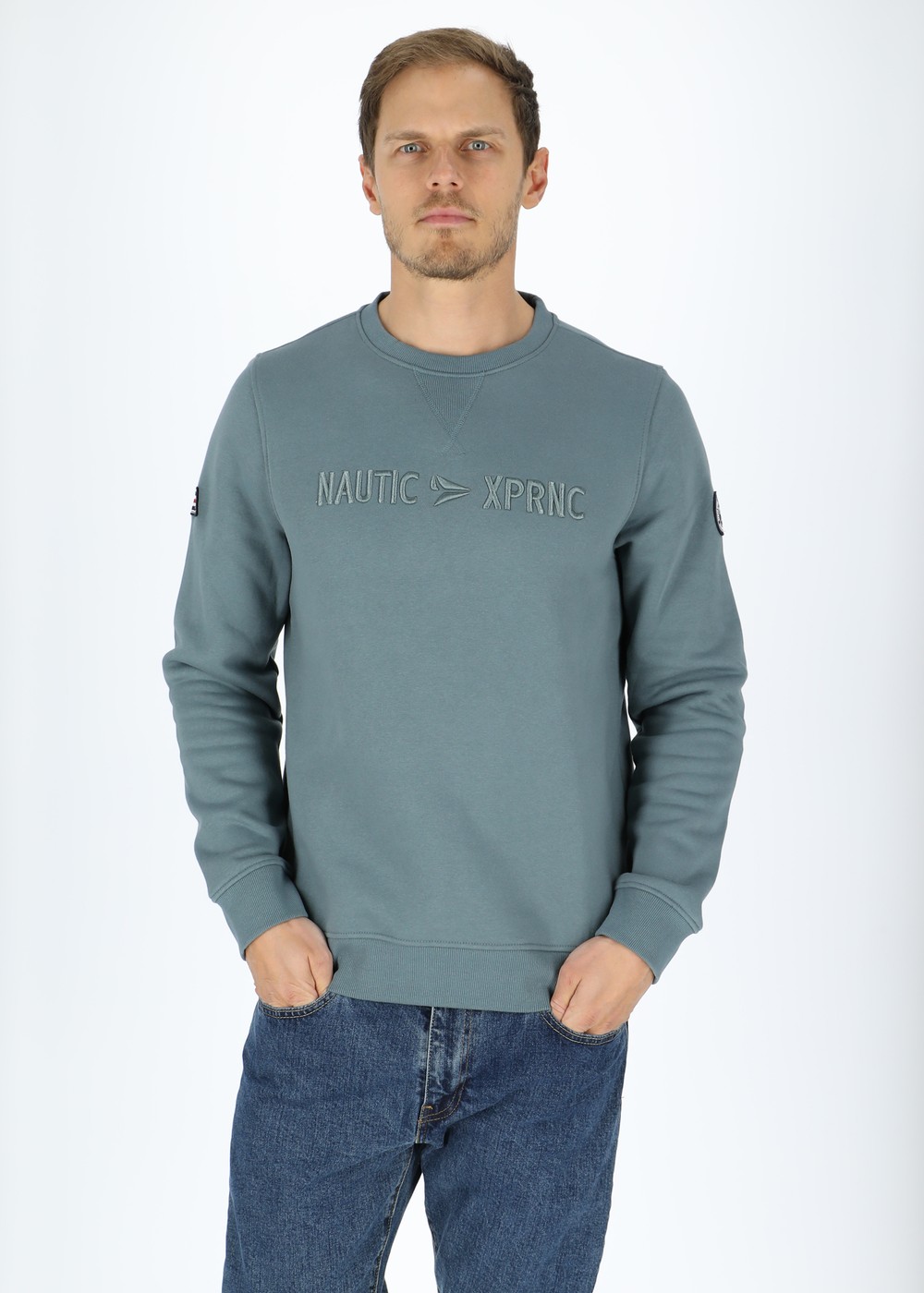 Marstrand Crewneck, Dk Sea Green, Xl,  Sweatshirts