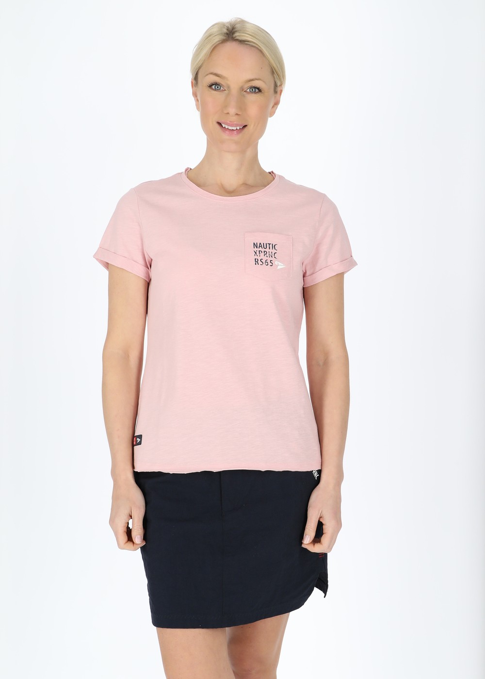 Marstrand Pocket Tee W, Sea Rose, 46,  T-Shirts Marstrand Pocket Tee W, Sea Rose, 46,  T-Shirts