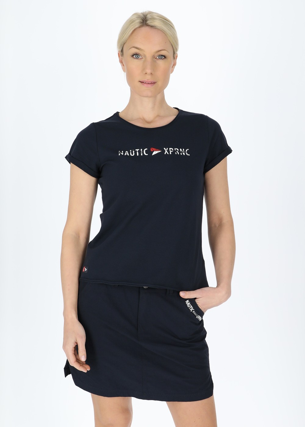 Marstrand Logo Tee W, Dk. Navy, 48,  T-Shirts Marstrand Logo Tee W, Dk. Navy, 48,  T-Shirts