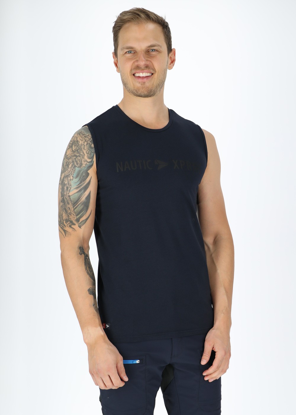 Marstrand Sleeveless Tee, Dk. Navy, 4xl,  T-Shirts Marstrand Sleeveless Tee, Dk. Navy, 4xl,  T-Shirts