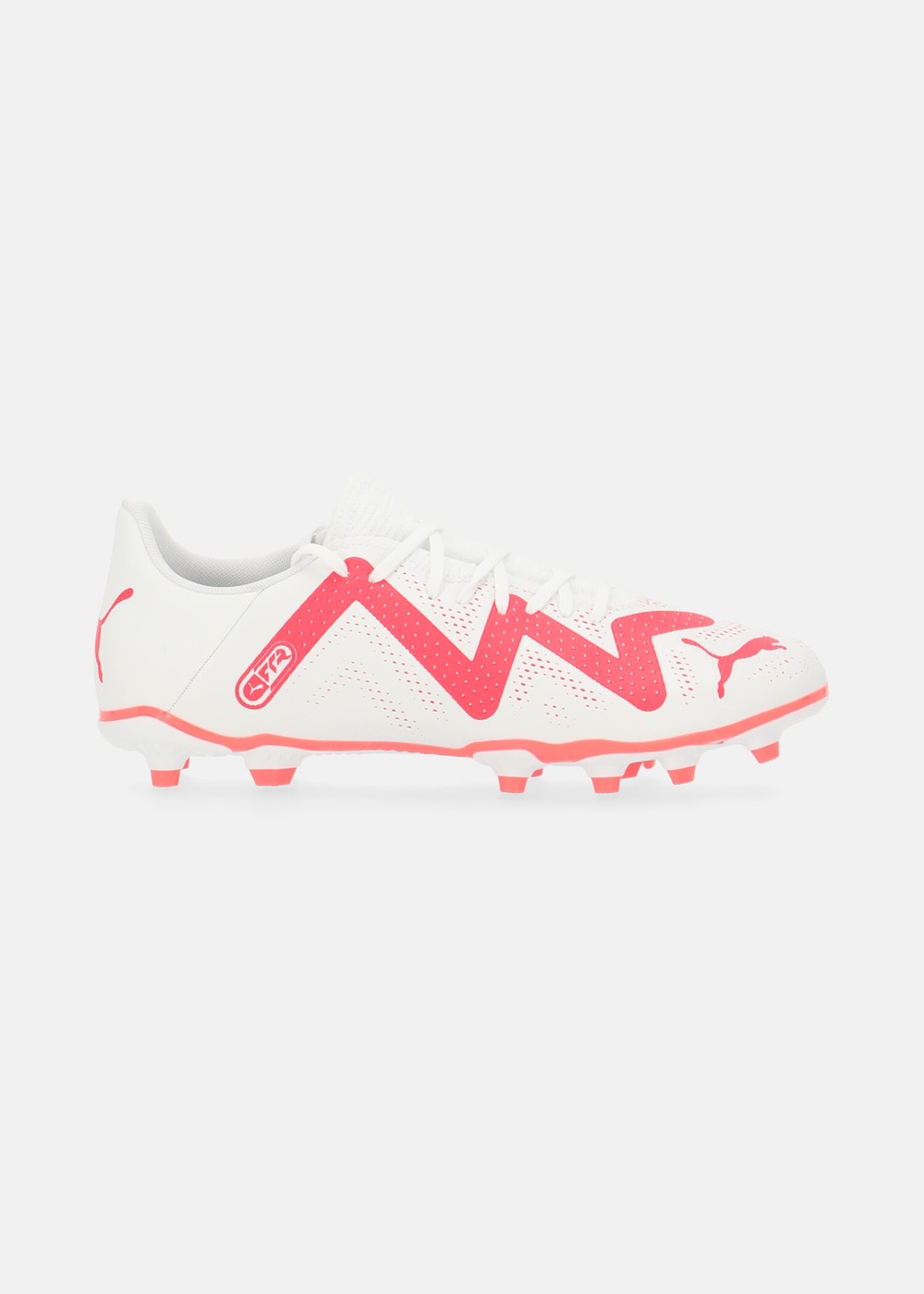 Future Play Fg/Ag, Puma White-Fire Orchid, 44