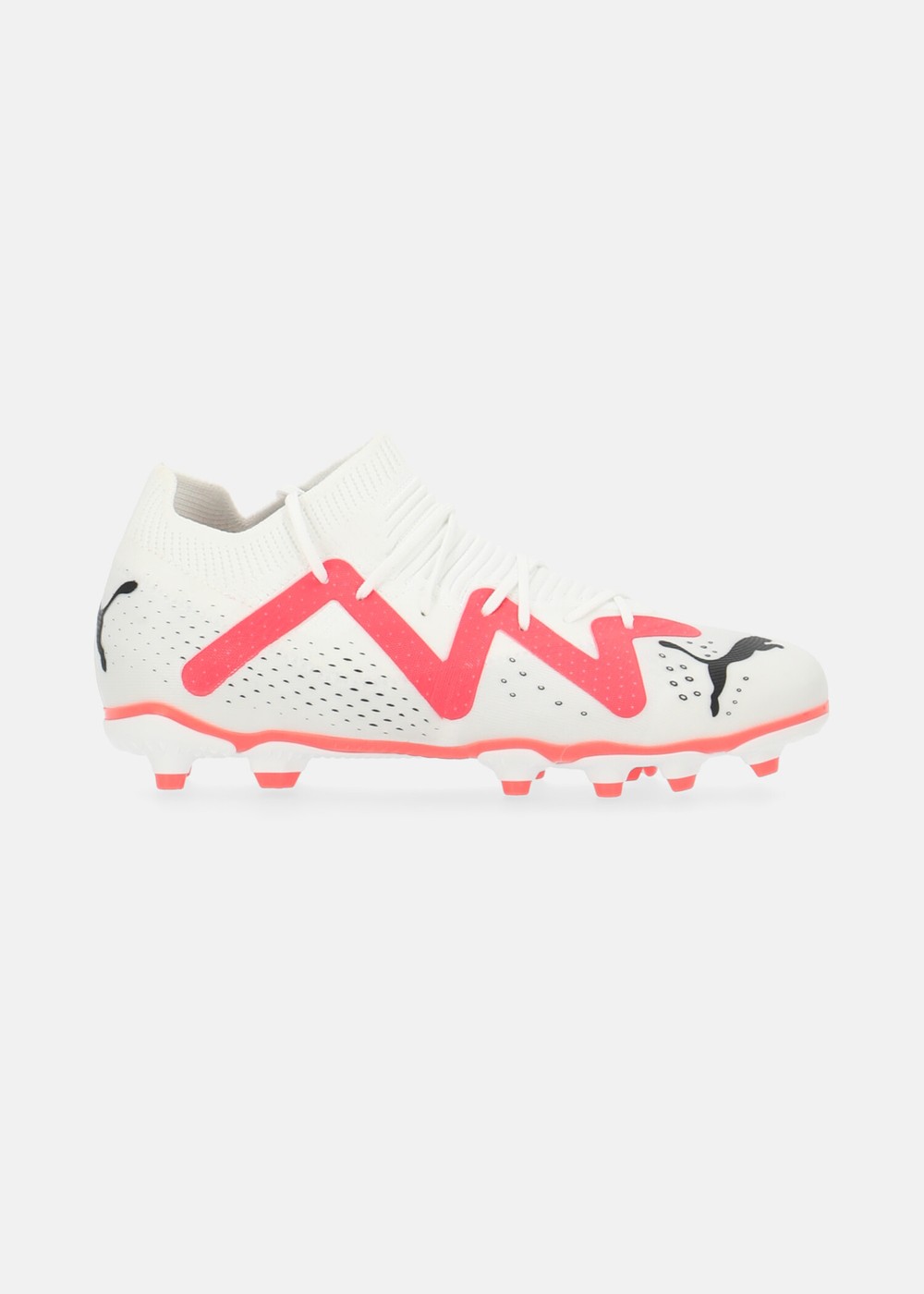 Future Match Fg/Ag Jr, Puma White-Puma Black-Fire Orc, 38