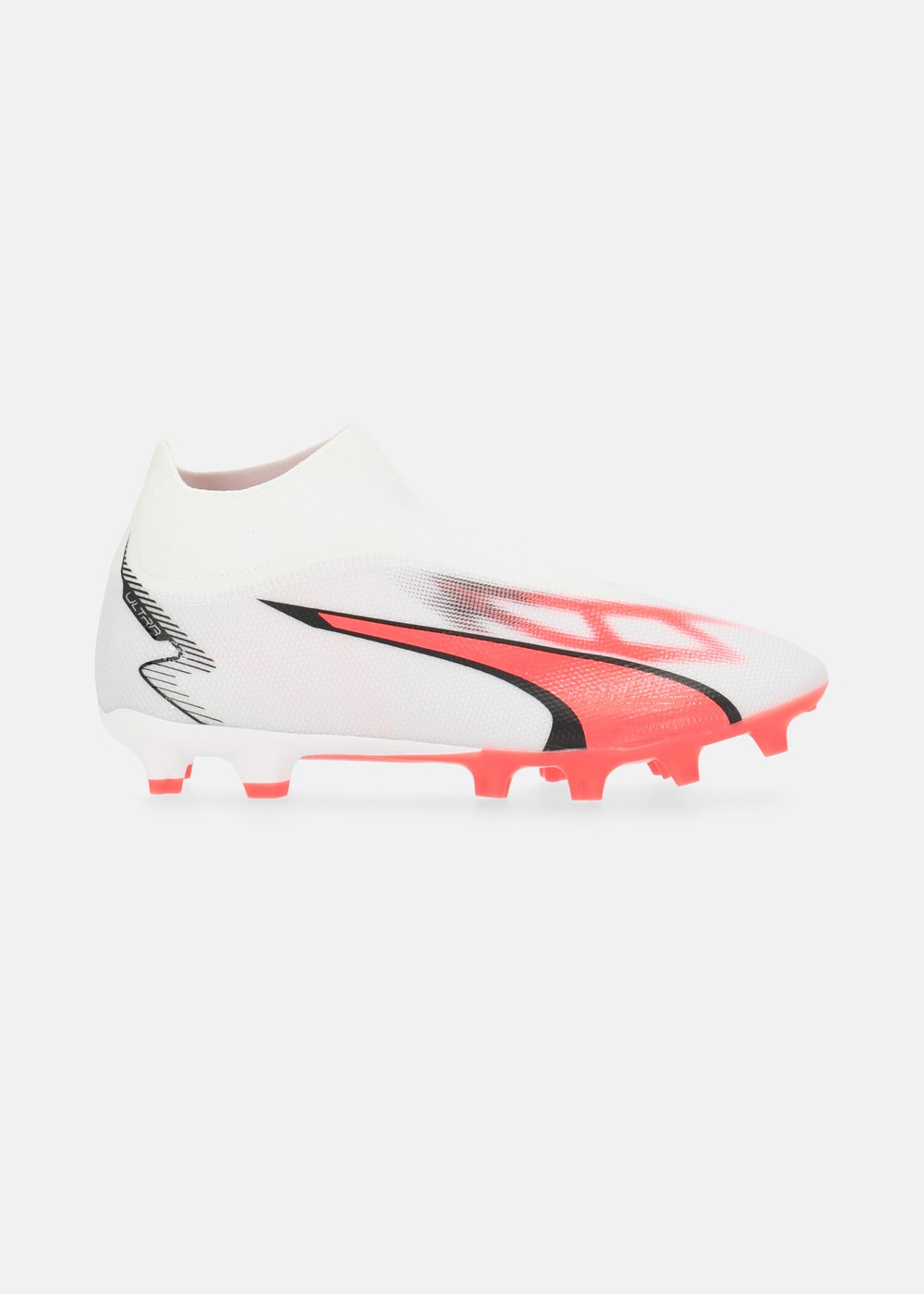 Ultra Match+ Ll Fg/Ag, Puma White-Puma Black-Fire Orc, 44