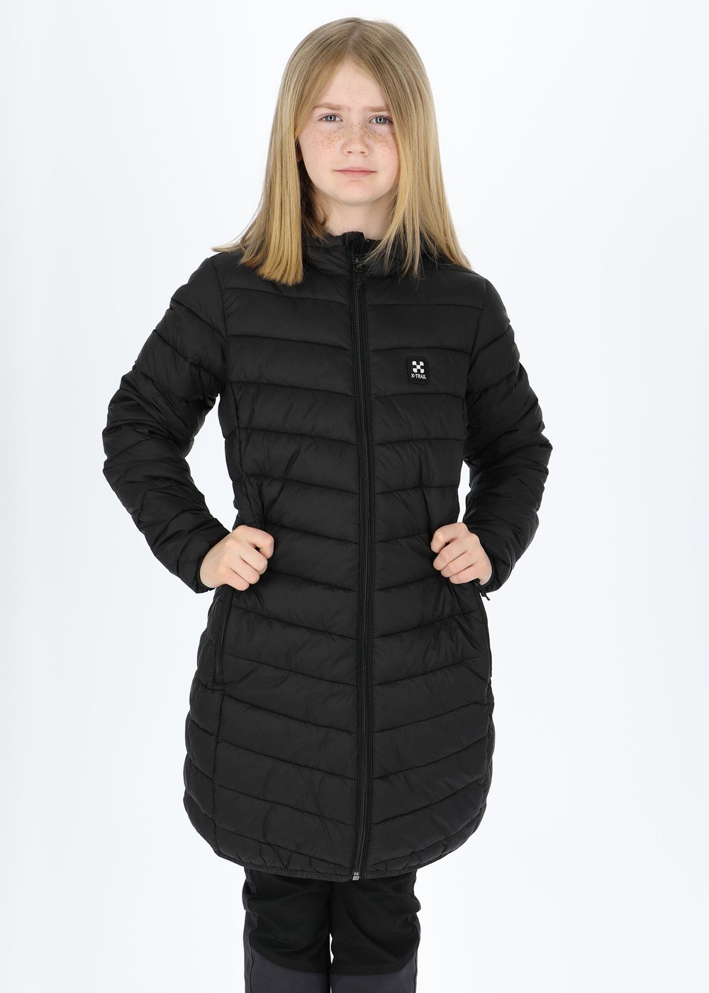 Colorado Lightweight Hooded Coat Jr, Black, 170,  Jackor