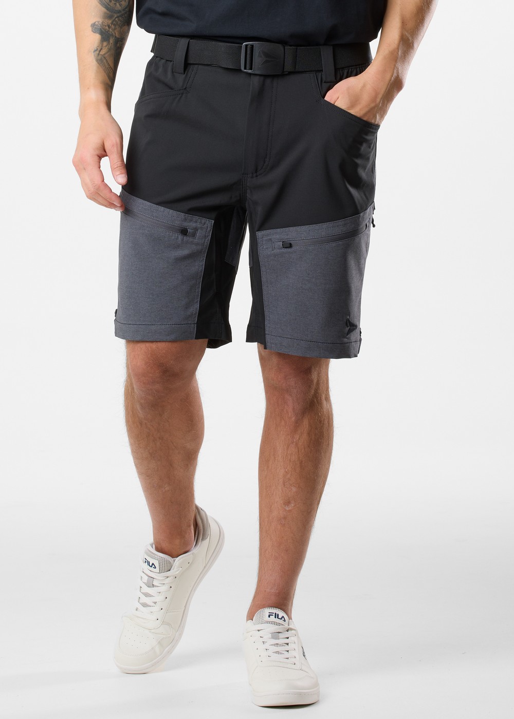 Sail Shorts, Black/Charcoal Melange, Xl,  Shorts Och Kjolar