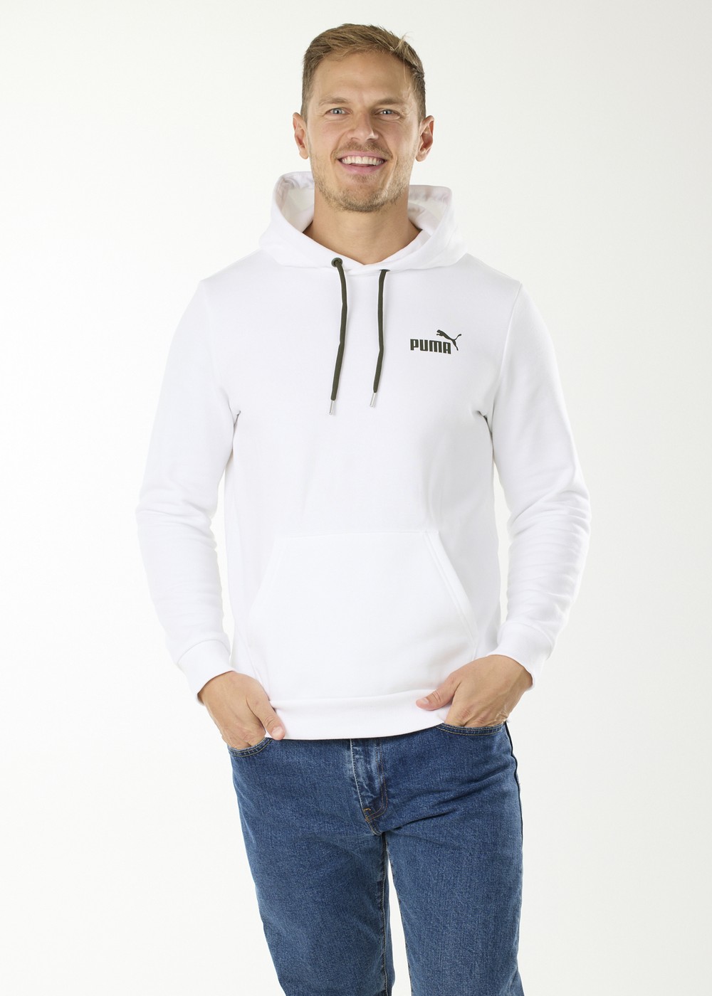Ess Rebel Hoodie Fl, Puma White, L,  Hoodies Ess Rebel Hoodie Fl, Puma White, L,  Hoodies