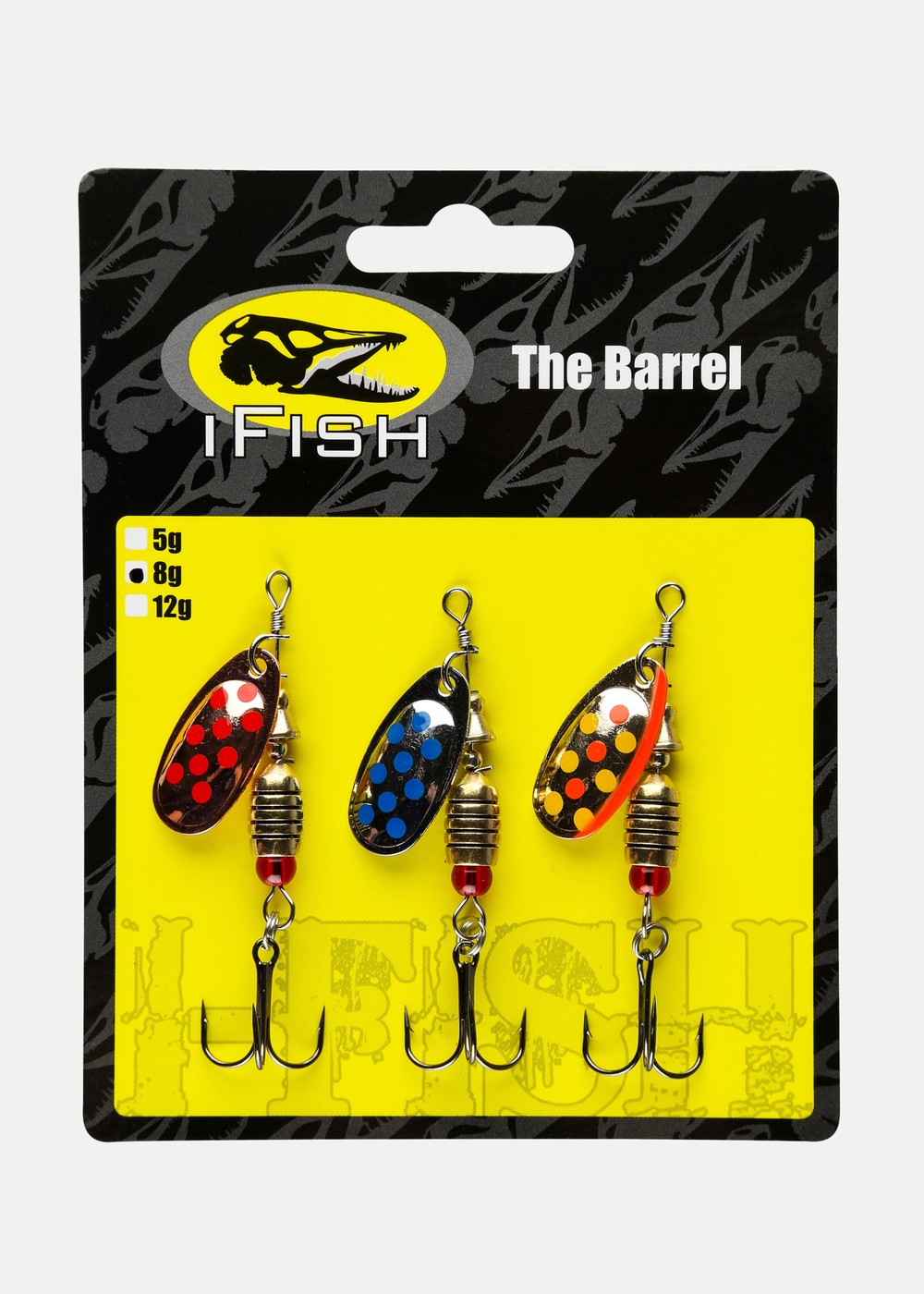 The Barrel 8g, 3-Pack, One Color, No Size,  Vibrationsbeten