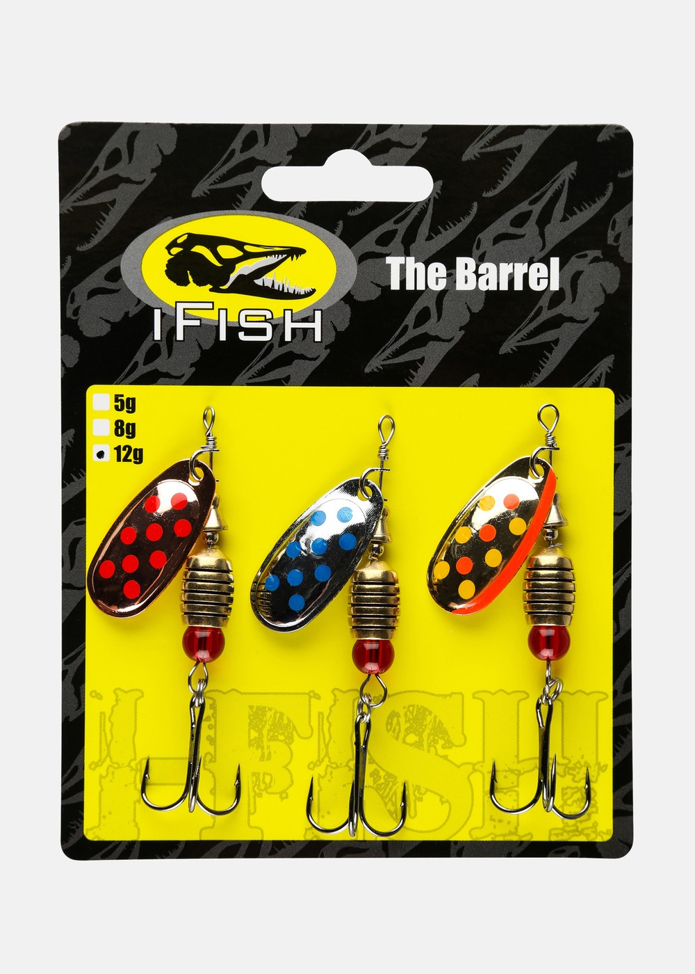 The Barrel 12g, 3-Pack, One Color, No Size,  Vibrationsbeten