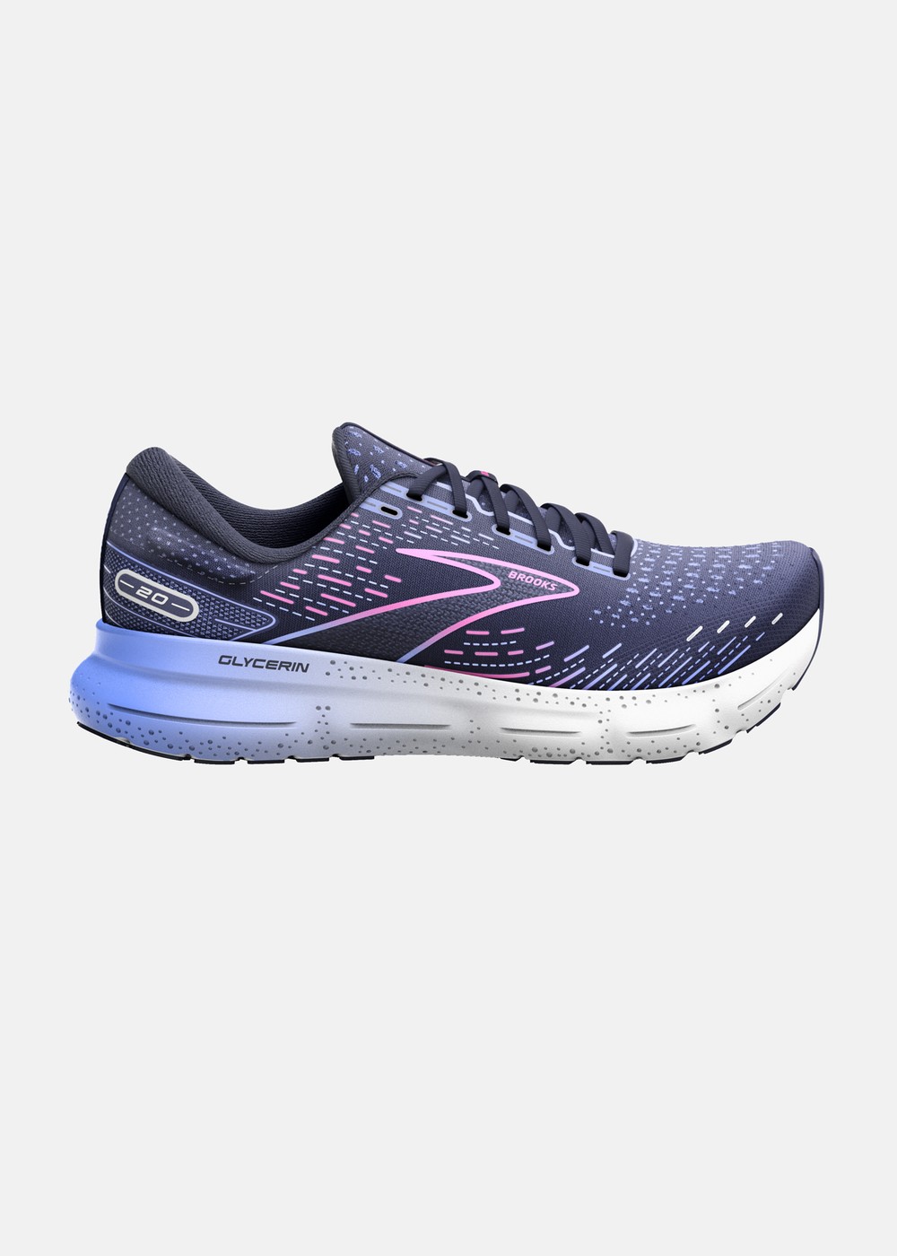 Glycerin 20, 460 Peacoat/Blue/Pink, 38.5