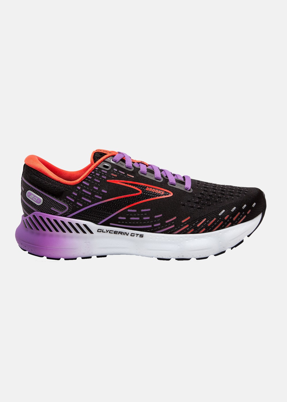 Glycerin Gts 20, 013 Black/Bellflower/Fiesta, 36.5 (Us 6),  Pronationsskor Glycerin Gts 20, 013 Black/Bellflower/Fiesta, 36.5 (Us 6),  Pronationsskor