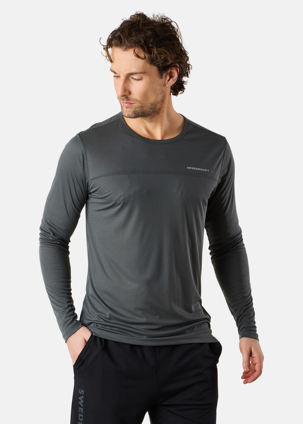 Ultra Light Ls Tee Ii, Dusty Green, S,  Löpartröjor