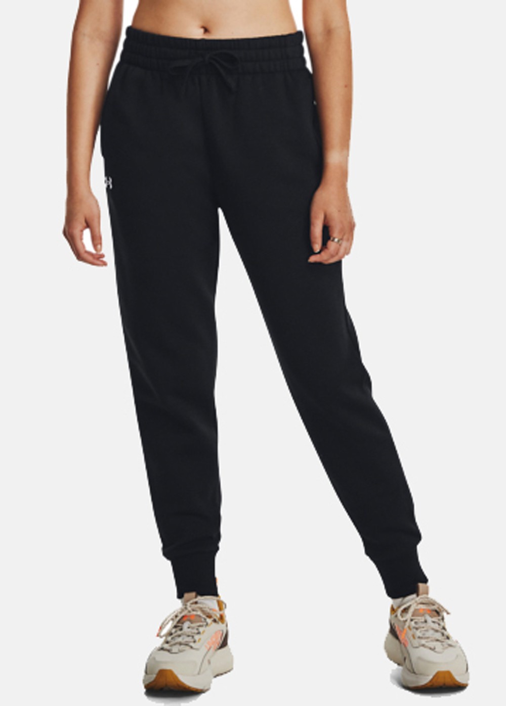 Ua Rival Fleece Jogger, Black, S,  Sweatpants