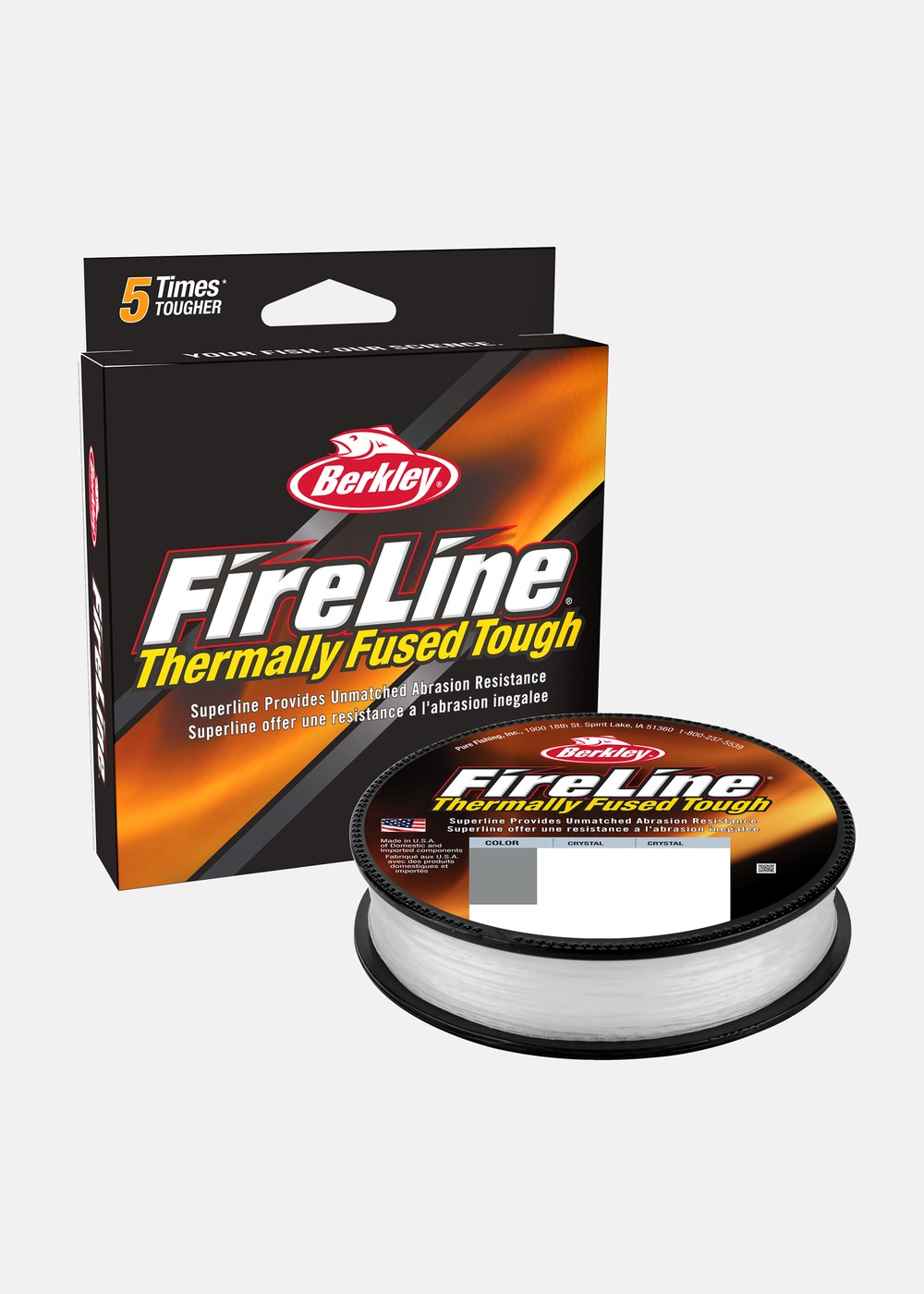 Fireline 0.10mm 300m Crystal, No Color, No Size,  Flätlinor