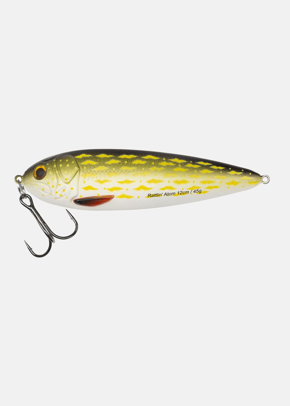 Rattlin Atom 9.5cm Pike, No Color, No Size,  Skeddrag