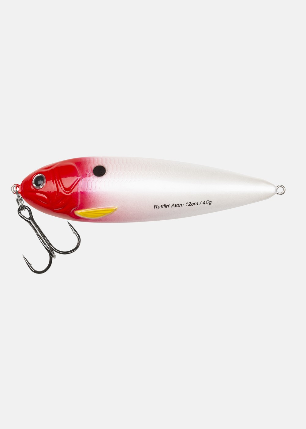 Rattlin Atom 9.5cm Red Head, No Color, No Size,  Skeddrag