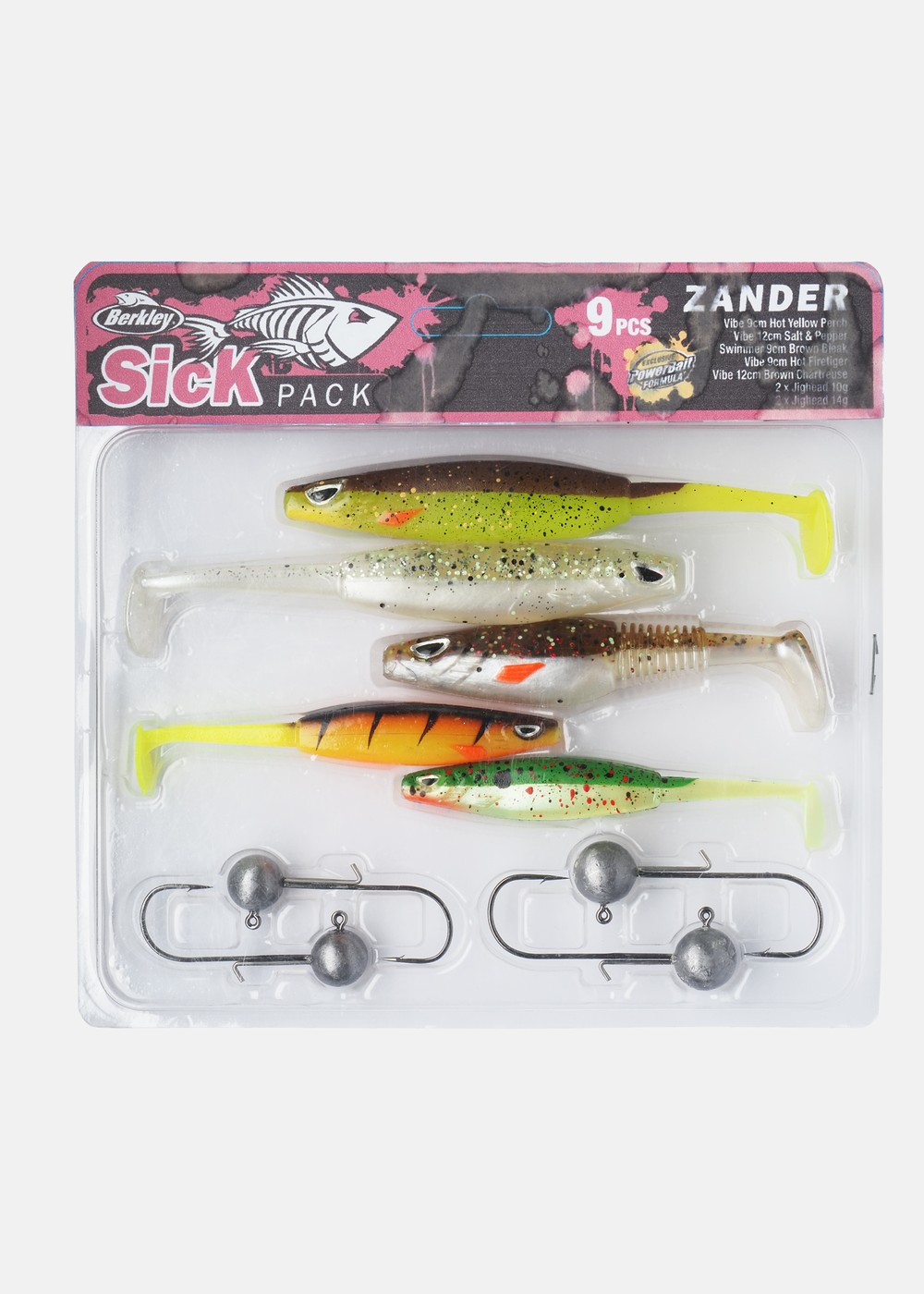 Sick Pack Zander, No Color, No Size,  Fiske