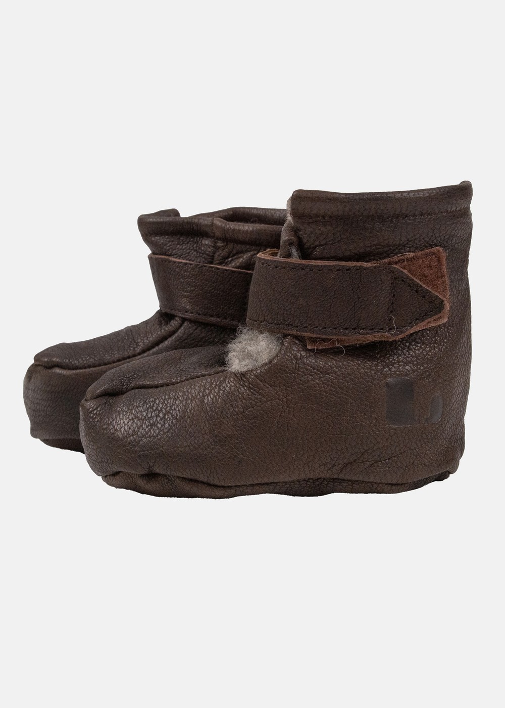 Lumi Booties, Dark Brown, 25-26,  Tofflor